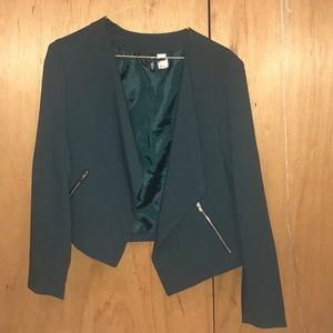 Teal blazer